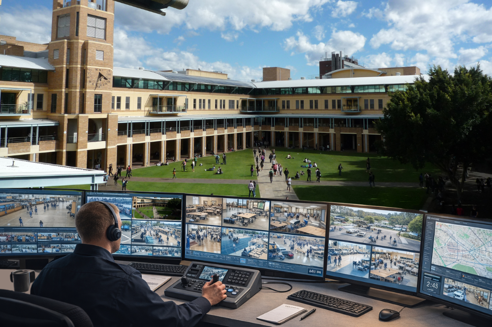 video surveillance for educational facilities