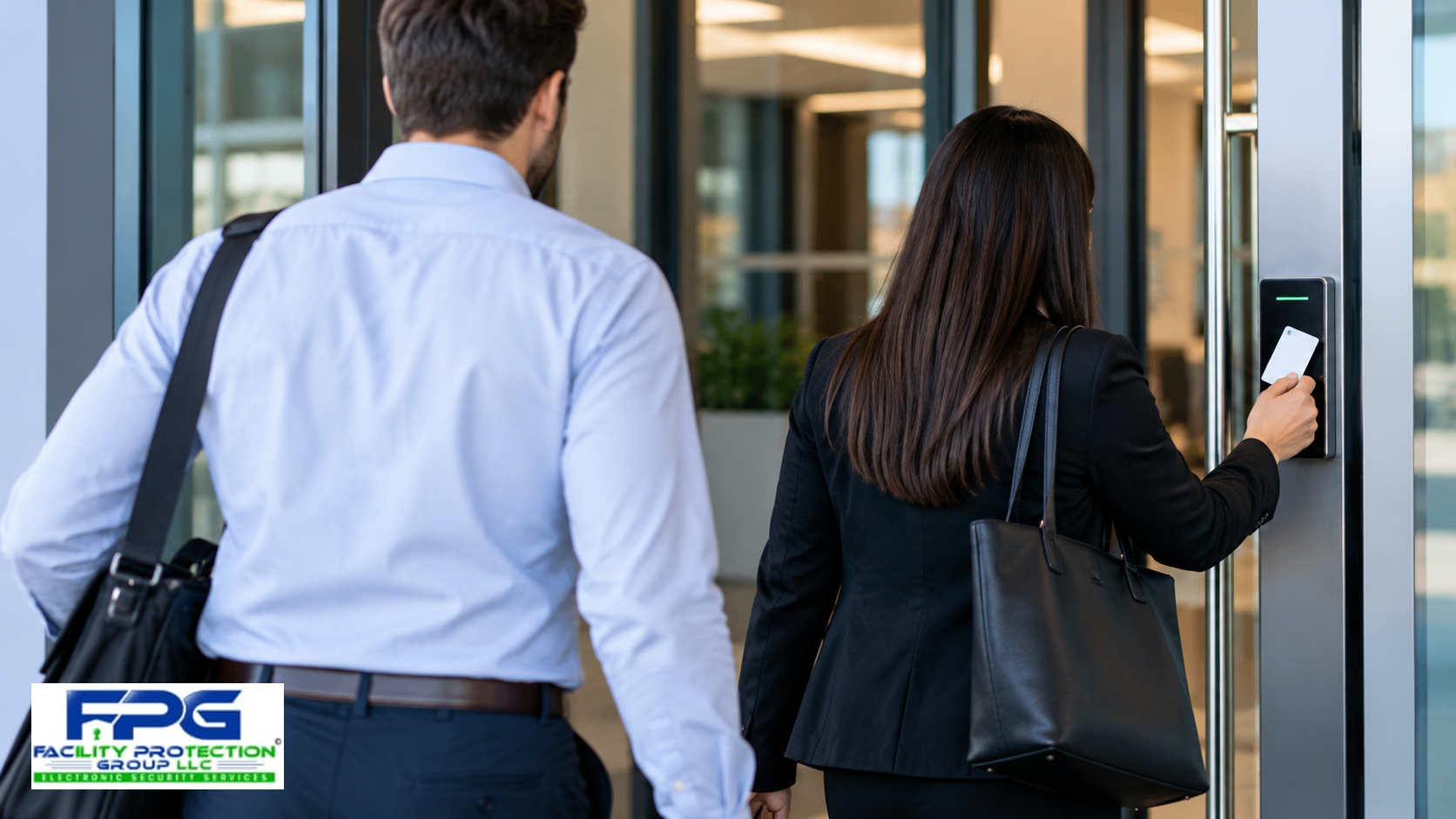 Prevent tailgating in access control systems at a commercial entrance where an employee presents a credential while another person follows closely behind.